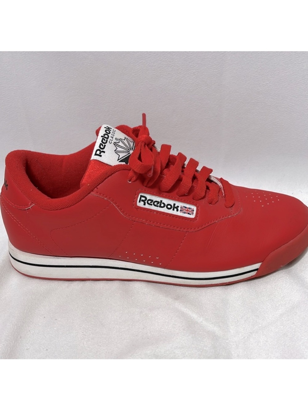 Reebok Red Women's Classic Princess Sneakers